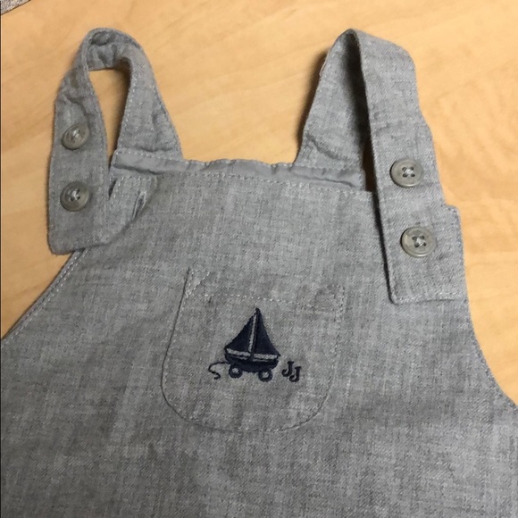 Janie and Jack overall  6-12 months sailboat - Picture 1 of 5